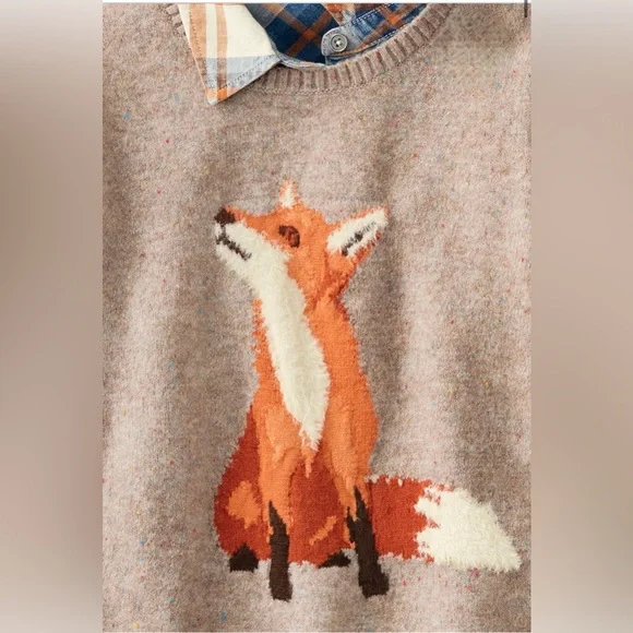 COLDWATER CREEK Like New ‘Falling for Foxes’ Sweater. Sz M
Just Cleaned! - Picture 2 of 7